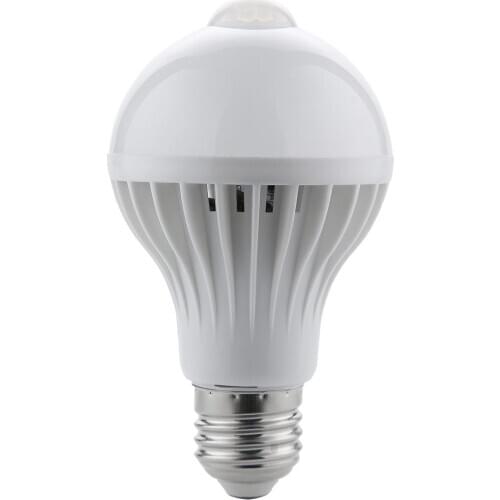 Lamp With Motion Sensor Light PIR LED Night Light Movement Detection Sensor Lights Home Sound Light Sensor 220V lamps E27