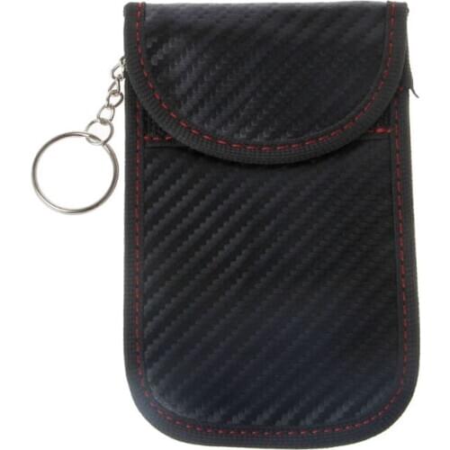 Faraday Bag Anti Theft RFID Key Fob Security Box Signal Blocking Pouch For Car U2JF