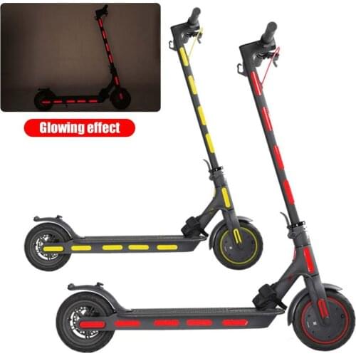 Electric Scooter Reflective Stickers for XIAOMI MIJIA M365/Pro Scooter Night Safety Stickers Scooter Parts M365 Accessories
