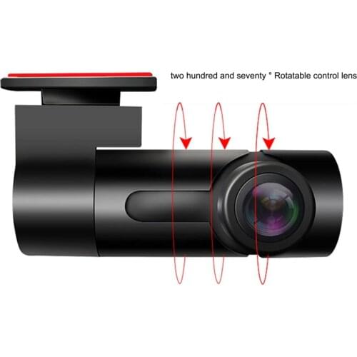 U700 Hidden FHD 1080P Car Dash Front Camera DVR Detector WiFi FHD Video Recorder car camera recorder 24H Parking Monitoring