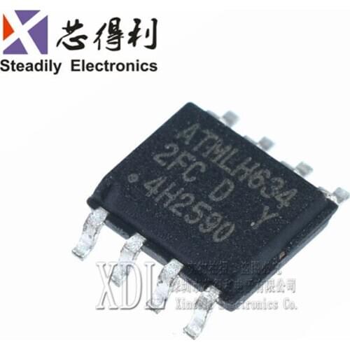 10pcs/lot AT24C512C-SSHD-T EEPROM 512KB I2C Brand New & Original SOP-8