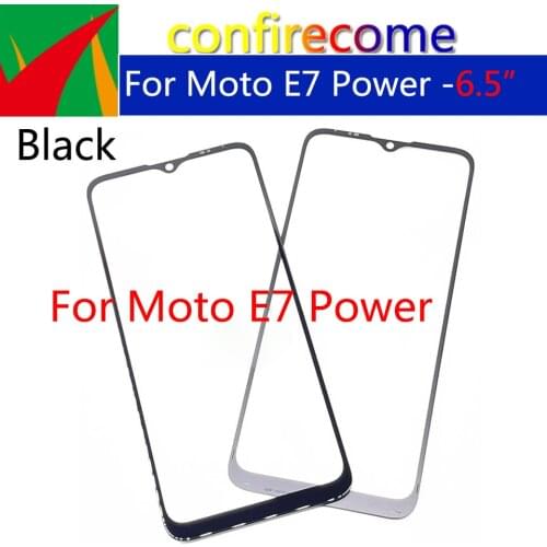 10Pcs\Lot For Motorola Moto E7 Power XT2097 E7Power LCD Front Touch Screen Glass Outer Lens Replacement+OCA