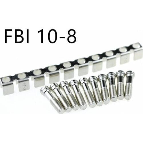 2PCS FBI 10-8 FB1 UK-6N center connection of short pieces voltage terminals in parallel strips UK6N