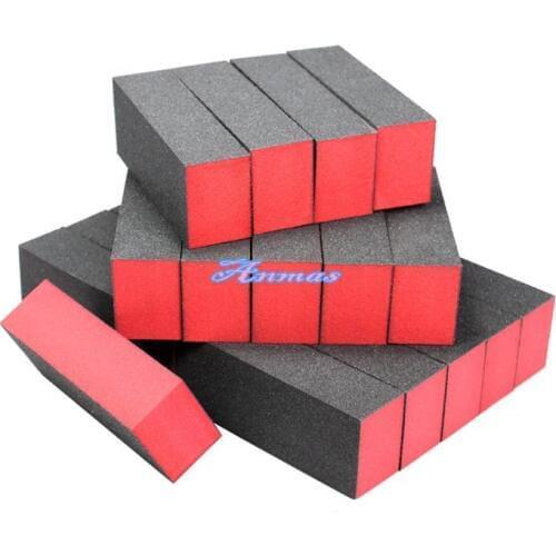 20Pcs/lot Nail Art Buffer Sanding Blocks,Sponge Grinding Manicure Pedicure Sets DIY Nail File 3 Colors Available
