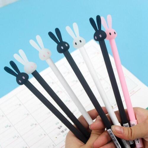 3pcs BZNVN Write wholesale HS392 rabbit Gel Pen and writing pen Office