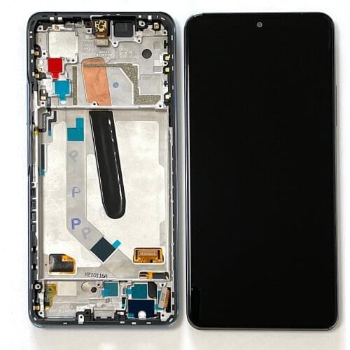 6.67"Original For Xiaomi Poco F3 M2012K11AG LCD Display Screen Frame Touch Panel Digitizer For Pocophone F3 Display
