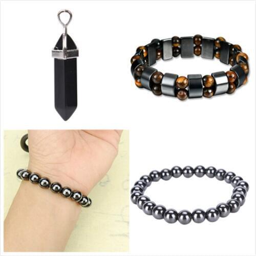 Natural Gem Stone Chip Beads Chakra Black Tourmaline Bracelets for Women Small Size Reiki Healing Meditation Aura Gift