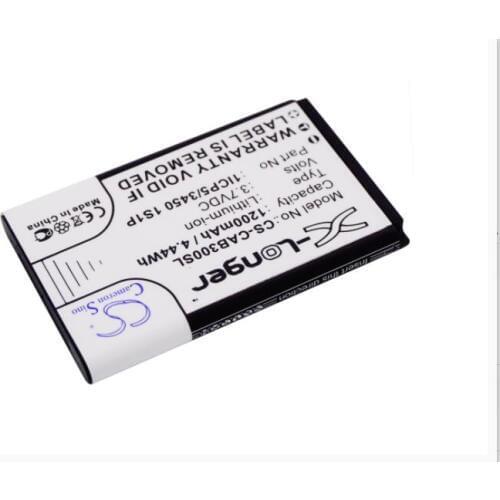 Cameron Sino 1200mAh battery for CAT B30 forMANTA MS1701 MS2401 1ICP5/3450 1S1P Mobile, SmartPhone Battery