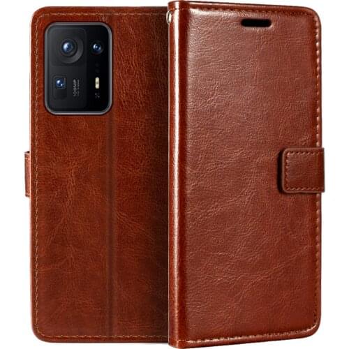 Case For Xiaomi Mix 4 Wallet Premium PU Leather Magnetic Flip Case Cover With Card Holder And Kickstand For Xiaomi Mix 4