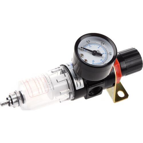 Filter compressor 1/4 inch gauge air regulator
