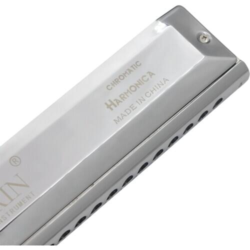 Chromatic Musical Harmonicas 16 Holes Key of C Mouth Organ Beautiful Crisp Sound