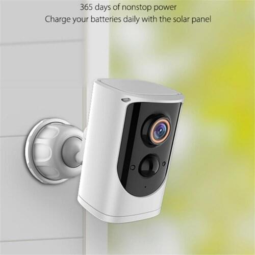 Solar Panel Camera Wifi 1080P Outdoor Indoor Security Wireless Monitor Waterproof Infrared Night Vision Smart Home Surveillance