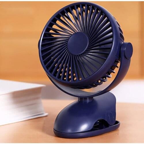 Mini USB Fan Electric Portable Air Cooling Fans 360 Degrees Adjustable Clip Desk Home Office Fan Handheld Small Pocket Fan