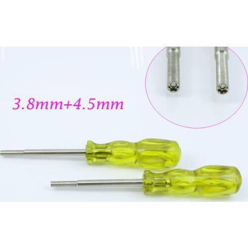 6sets 3.8mm 4.5mm Repair Screwdriver Set Tool For NES SNES SEGA N64 Game Boy Console and Cartridge