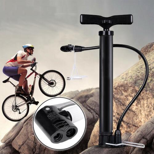 Bike Pump 120 PSI High Pressure Floor Standing Bike Tire Pump Motorcycle Tyre Hand Inflator Outdoor Riding Bicycle Accessories