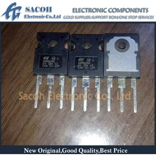 New original 5PCS/Lot STW55NM60ND 55NM60ND or STW55NM60N 55NM60N TO-247 51A 600V N-ch MOSFET Transistor