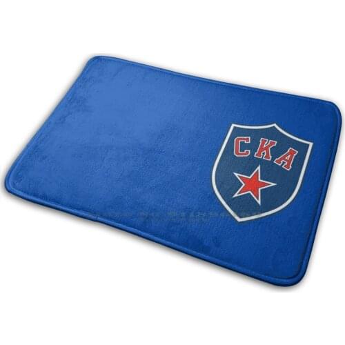 Ska St. Petersburg Mat Rug Carpet Anti-Slip Bedroom Entrance Door Mat Ska St Petersburg Sport Games Ice Hockey