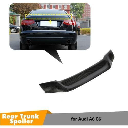 Carbon Fiber Spoiler For Audi A6 C6 C7 High Quality Spoilers Auto Accessories