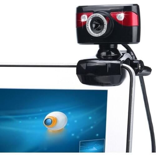 Webcam HD Web Camera with Built-in HD Microphone 12 million pixels Rotate 360 degrees Auto focus Web Cam Widescreen Video