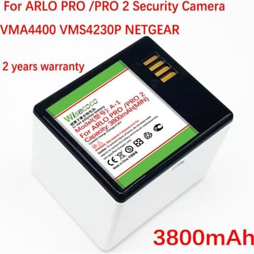 High Capacity A-1 Battery For ARLO PRO /PRO 2 Security Camera VMA4400 VMS4230P NETGEAR Camera