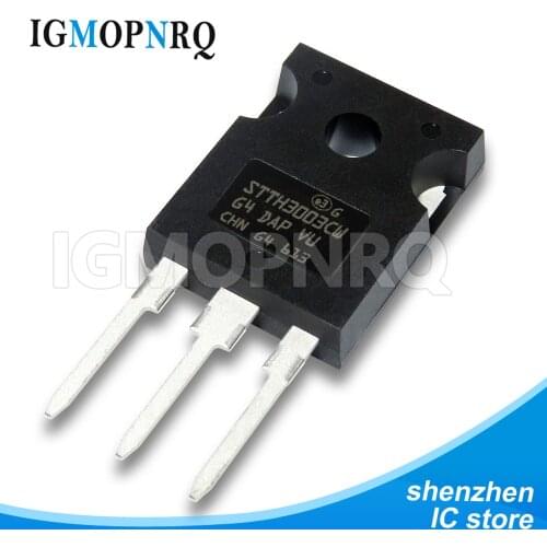 5pcs/lot STTH6003CW STTH6003 TO-247 Fast Recovery Diode 300V 60A new Immediate delivery