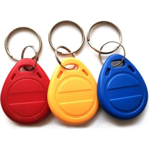 50PCS/Set EM4305 Chip RFID Tag 125Khz Key Copy Ring Card Rewrite EM ID T5577 Keyfobs Rewritable Proximity Token Access Duplicate