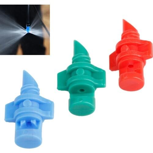 50pcs/lot Mini Sprinkler Sprayer 90 180 360 Degree Micro Garden Lawn Water Spray Misting Nozzle Sprinkler Irrigation System