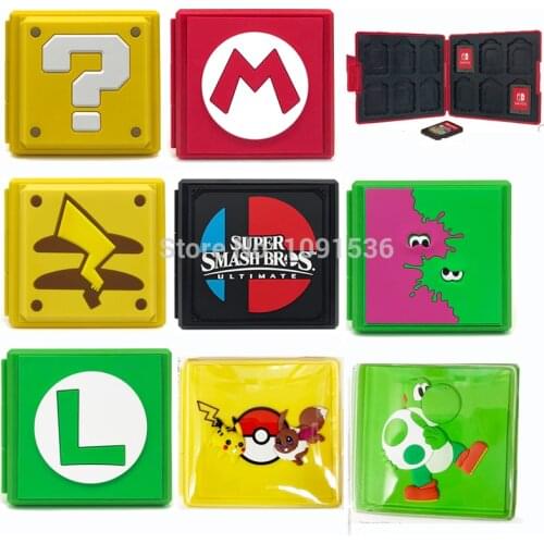 Nintend Switch NS Accessories Portable Game Cards Storage Case Nintendos Switch Hard Shell Box for Nintendo Switch Games