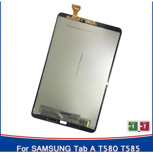 For Samsung Galaxy Tab A 10.1 SM-T580 SM-T585 T580 T585 LCD Screen Touch Display Digitizer Glass Assembly Replacement Tablet lcd