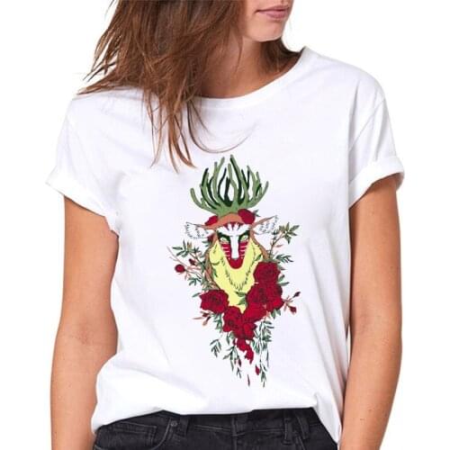 T-Shirt Women 2021 Harajuku Kawaii Ladies Tshirt Casual Summer Short Sleeve Tee Shirt femme Anime fashion Female Tee Tops