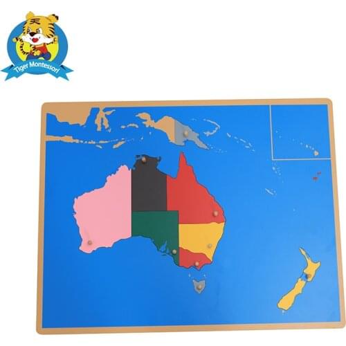 Puzzle Map of Australia