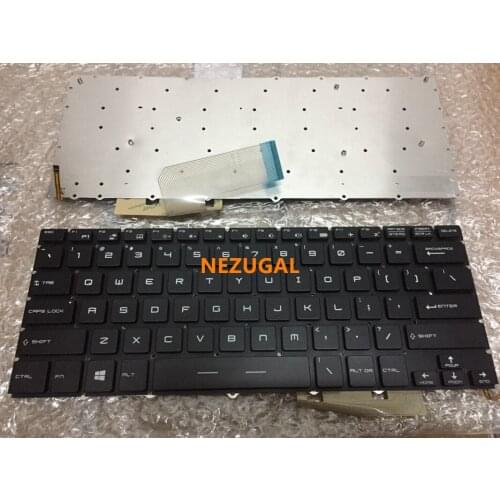 US keyboard For MSI GS40 GS40 6QE GS32 GS30 GS43VR laptop keyboard