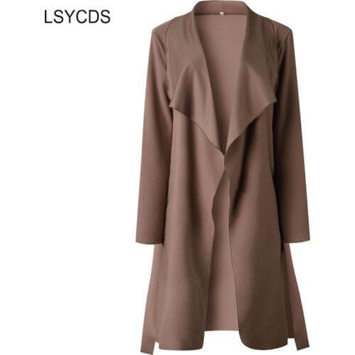 Женские пальто с воротником LSYCDS China At AliExpress