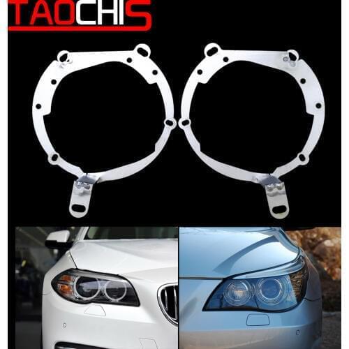 Car Styling Frame Adapter Module Set DIY Bracket Holder for BMW 5 Series 4 Lens Hella 3 5 G3 G5 Q5 Projector Lens Support