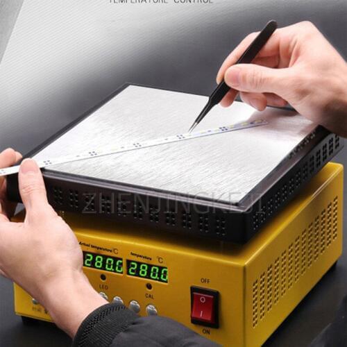 Constant Temperature Adjustable Temperature Heating Platform Packaging Hot Film Machine Aluminum Hemming Anti-Scalding Equipment