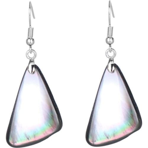 New Style 1Pair Autumn and Winter New Creative Natural Shell Earrings Female SimpleCRetro Custom Earrings Hook Drop Shipping