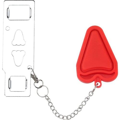 Portable Door Lock latch Home Security Door Locker Travel Lockdown Extra Heavy Duty Locks for Entry Traveling Hotel Bedroom