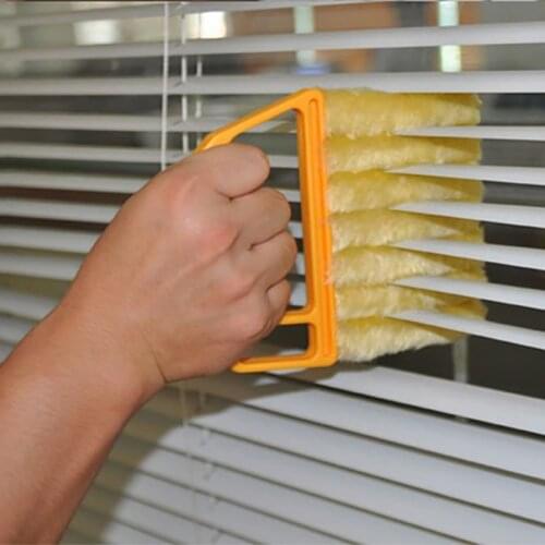 Window Cleaning Brush Handheld Groove Cleaning Cloth Shutter Window Cleaner Air Conditioner Duster for Door Window Slides Gaps