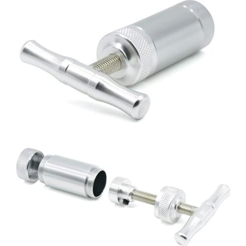 T Shaped Metal Practical Crushing Accessories Chinese Medicine Tobacco Spice Crushing Kit