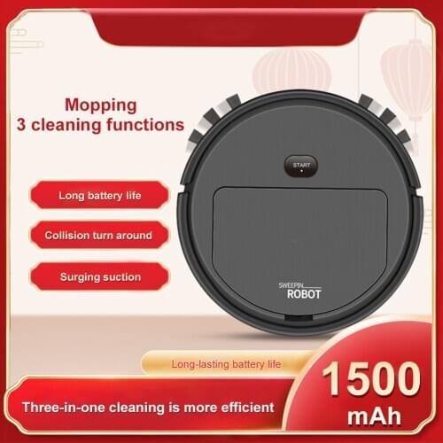 Smart Robot Vacuum Cleaner Automatic Vacuum Cleaners Auto Robot Cleaner Strong Suction Quiet Mini Cleaning Robot