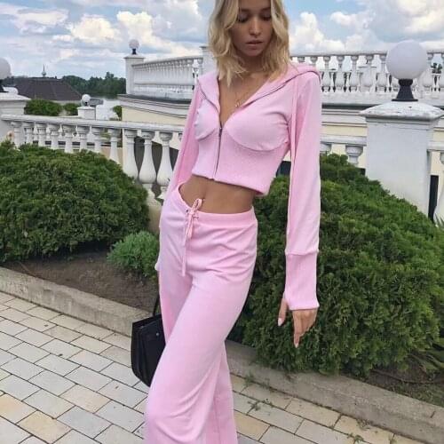 Y2k Cropped Zipper Hoodies Clothes Dollskill Fall Fashion Hoodies Women Long Sleeve Pullovers Streetwear India women biker set