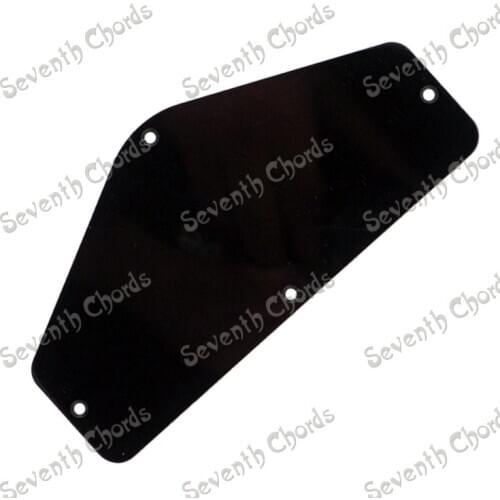 1 Pcs Black Plastic Cavity Cover Spring Cover Back Plate Wiring Cover BackPlate For Bass Guitar Replacemen / HC-1021