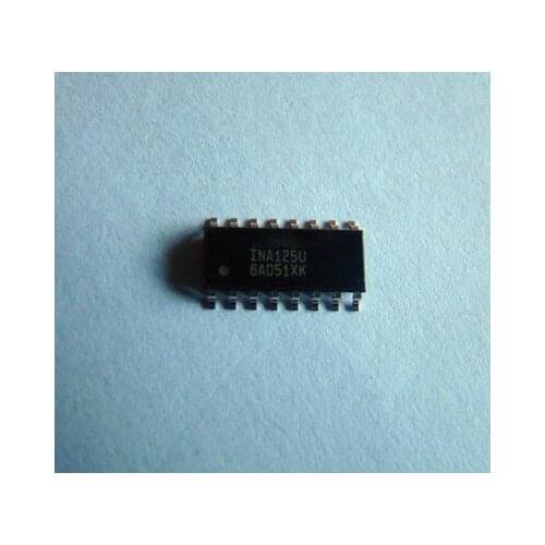 1pcs/lot INA125UA INA125U INA125 SOP-16 In Stock