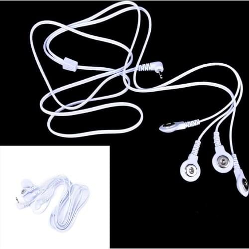 120cm 2.5mm Plug 4-way Electrotherapy Electrode Lead Wires Cable For Tens Massager Connection Cable Massage & Relaxation