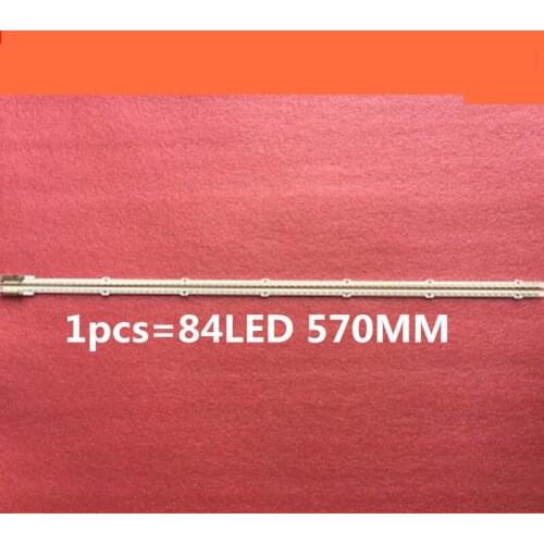 2Pieces/lot UA46D6400UJ LED strip BN64-01645A 2011SVS46_6.5K_V2_4CH_PV_RIGHT84 LEFT84 for LTJ460HW01-H 84LED 570MM