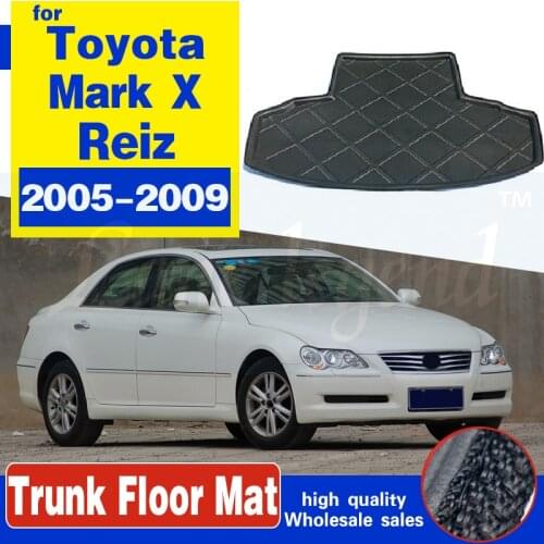 For Toyota Mark X Reiz 2005 2006 2007 2008 2009 Car Tail Trunk Mat Floor Carpet Tray Boot Liner Cargo Mud Pad Protective Pad