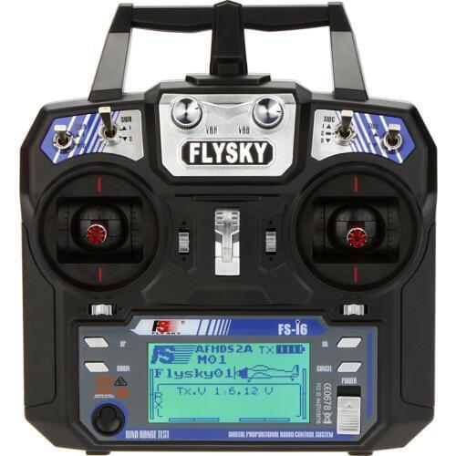 Flysky FS-i6 FS I6 2.4G 6ch RC Transmitter Controller FS-iA6B Receiver for RC Helicopter Plane Quadcopter Glider Drone