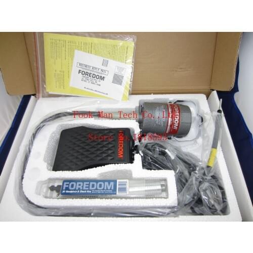 Foredom Jewelry Motor, CC Serices, w/Flex shaft, foot pedal, working