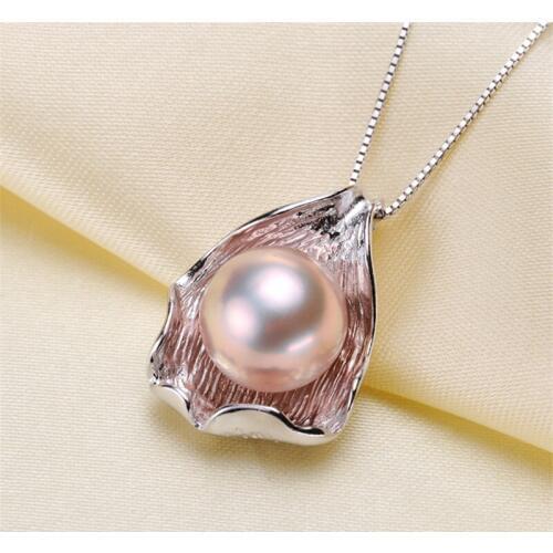 Fashion Mussel Bead Pearl Pendant Mountings, Pendant Findings, Pendant Settings Jewelry Parts Fittings Jewellery DIY Accessories