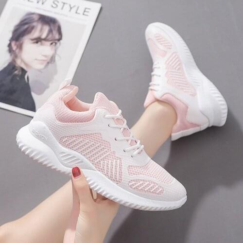 Summer New Womens Flat Casual Sports Shoes Non-slip Lightweight Platform Shoes Comfortable and Breathable Fashion Womens Shoes